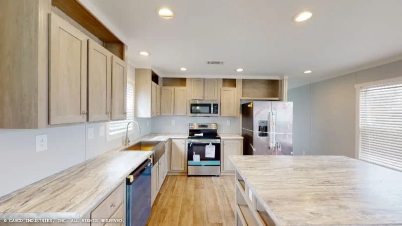 Ridgeline kitchen home features