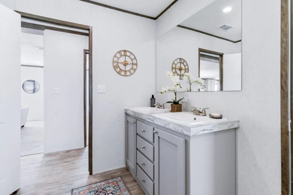 Player bathroom home features