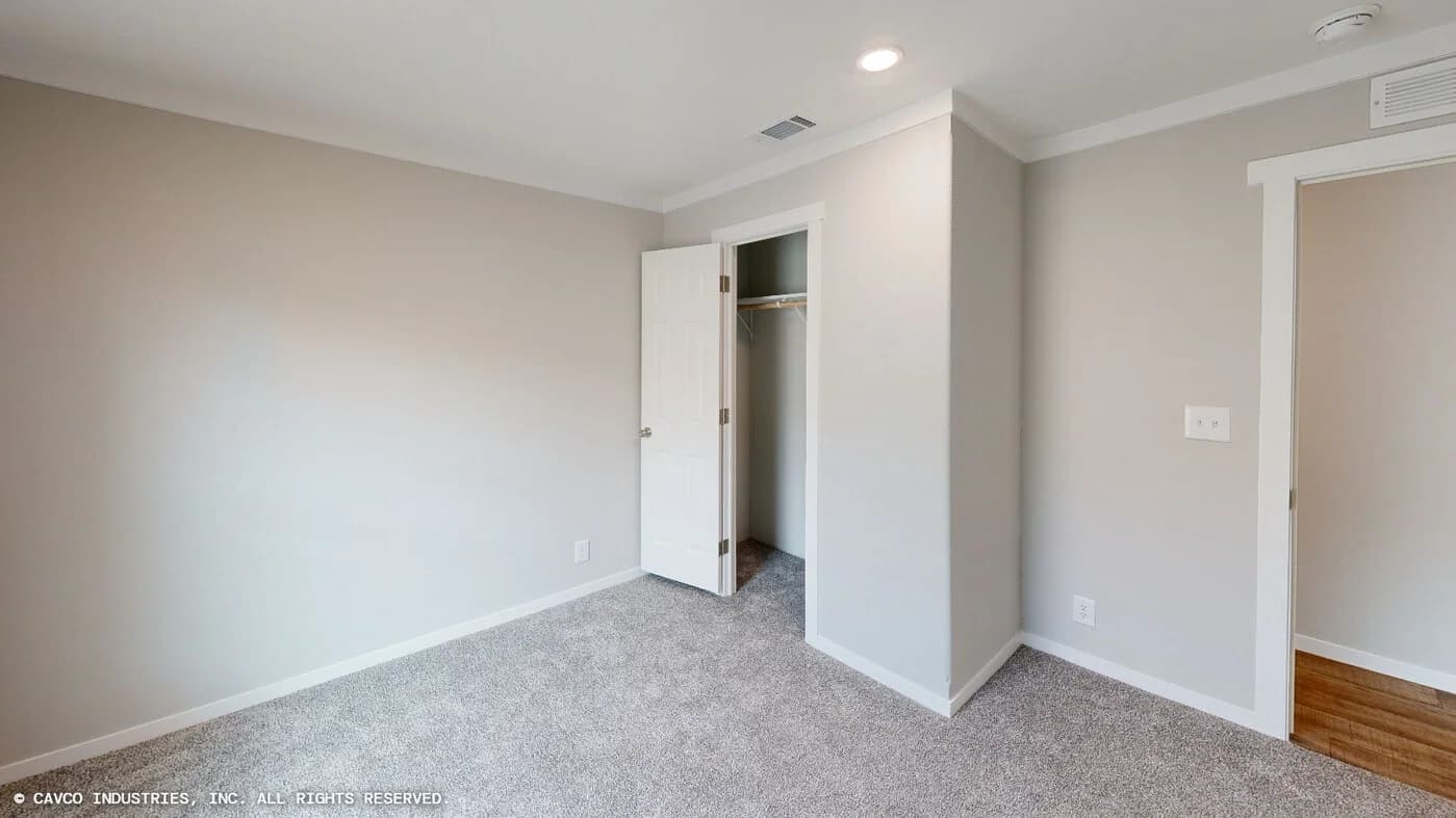 Olympus bedroom home features