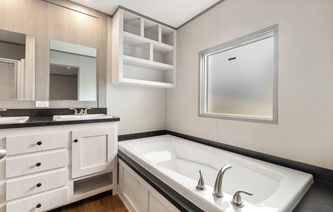 Porch living series 16682a bathroom home features