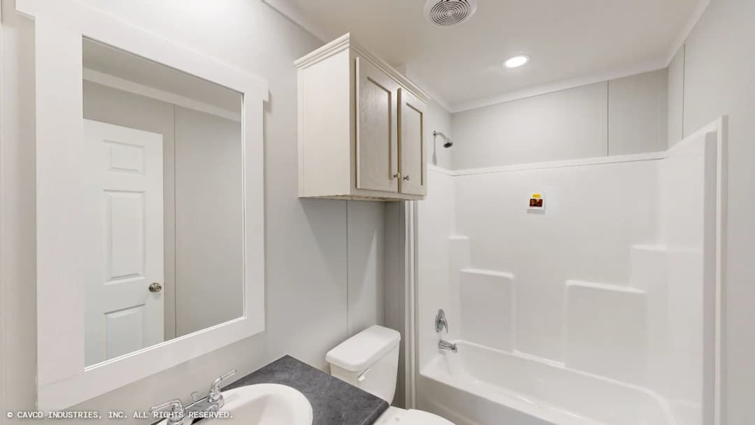 Basecamp bathroom home features