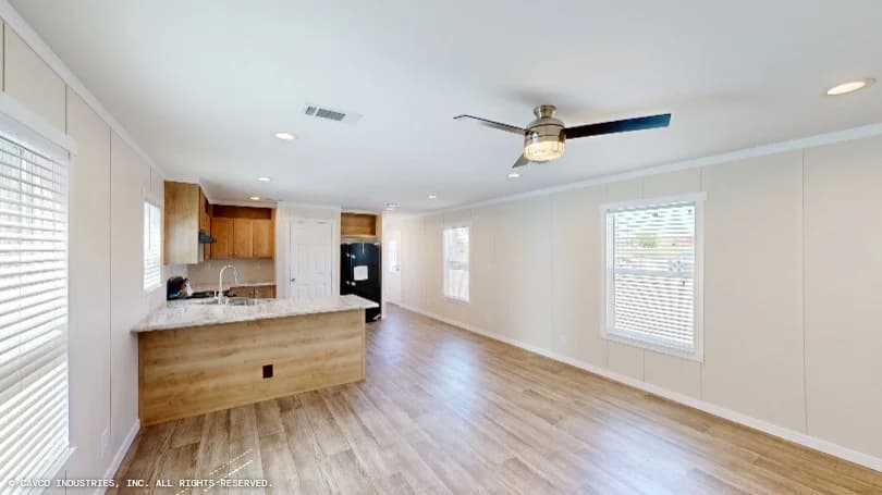 Overlook interior home features