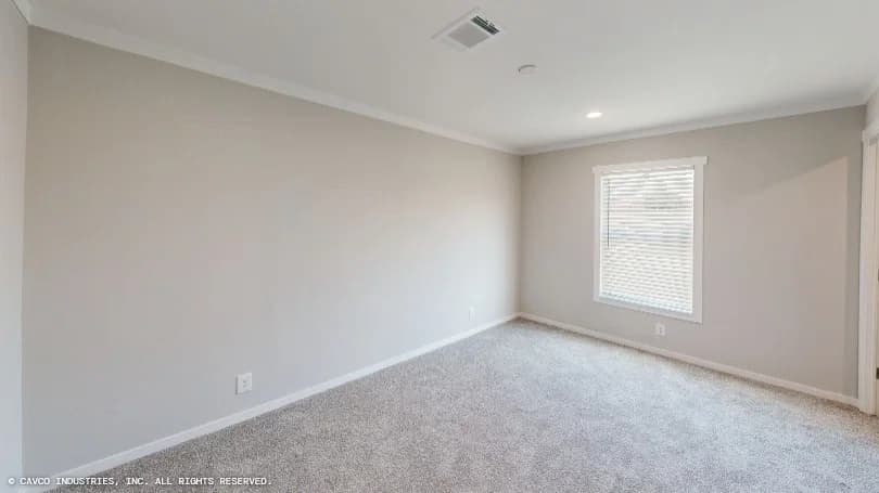 Olympus bedroom home features