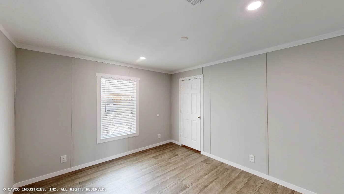 Outlook bedroom home features