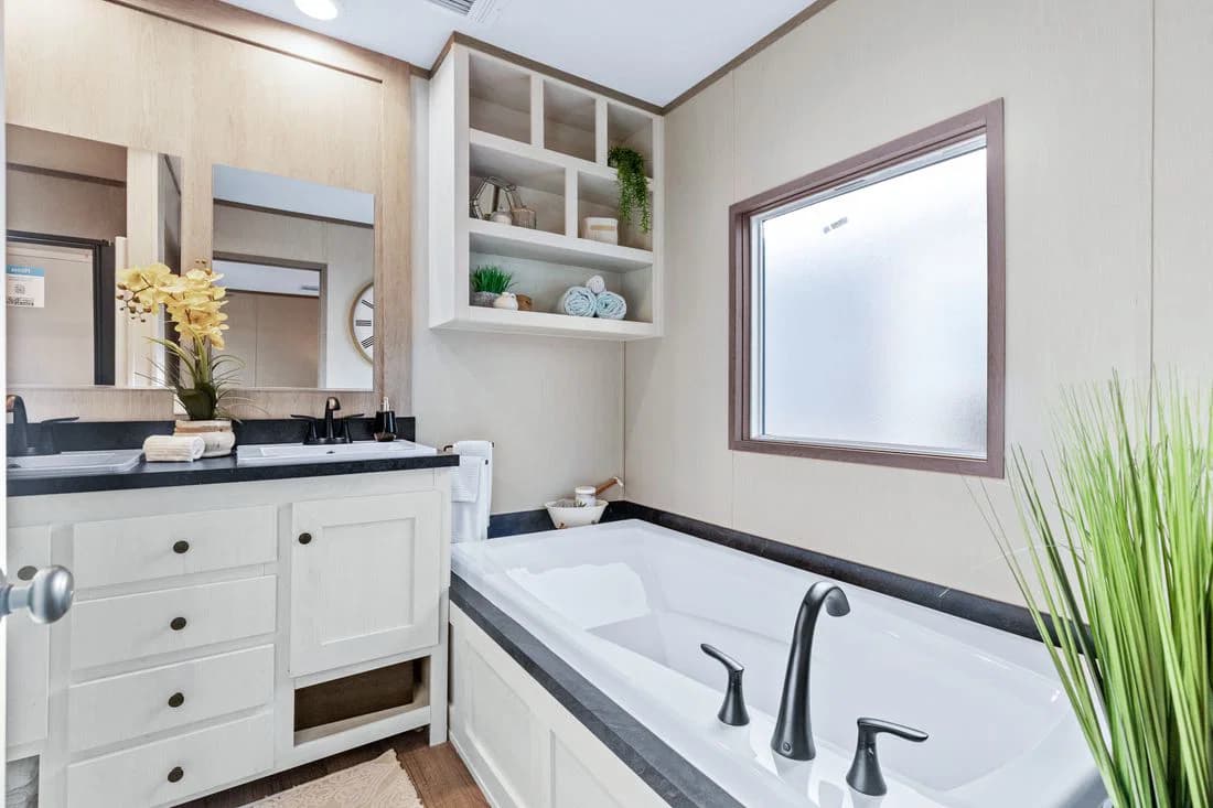 Anniversary 16763a bathroom home features