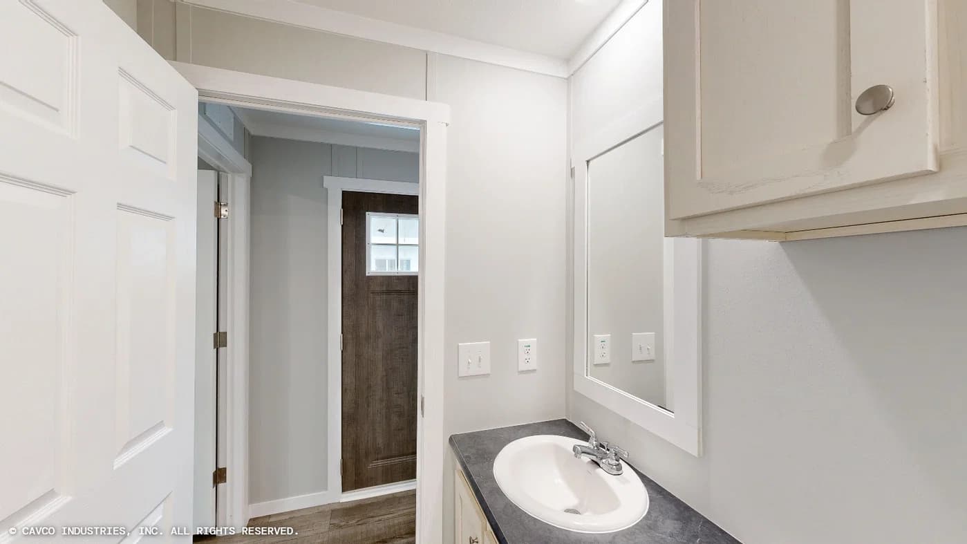 Basecamp bathroom home features