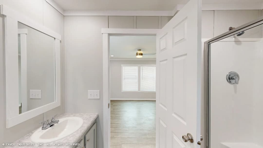 Outlook bathroom home features