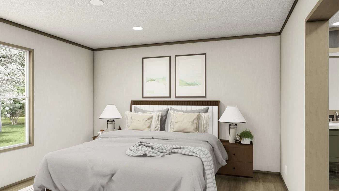 Snowcap bedroom home features