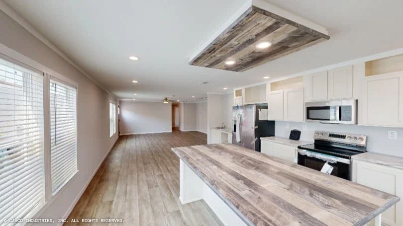 Olympus kitchen and hero home features