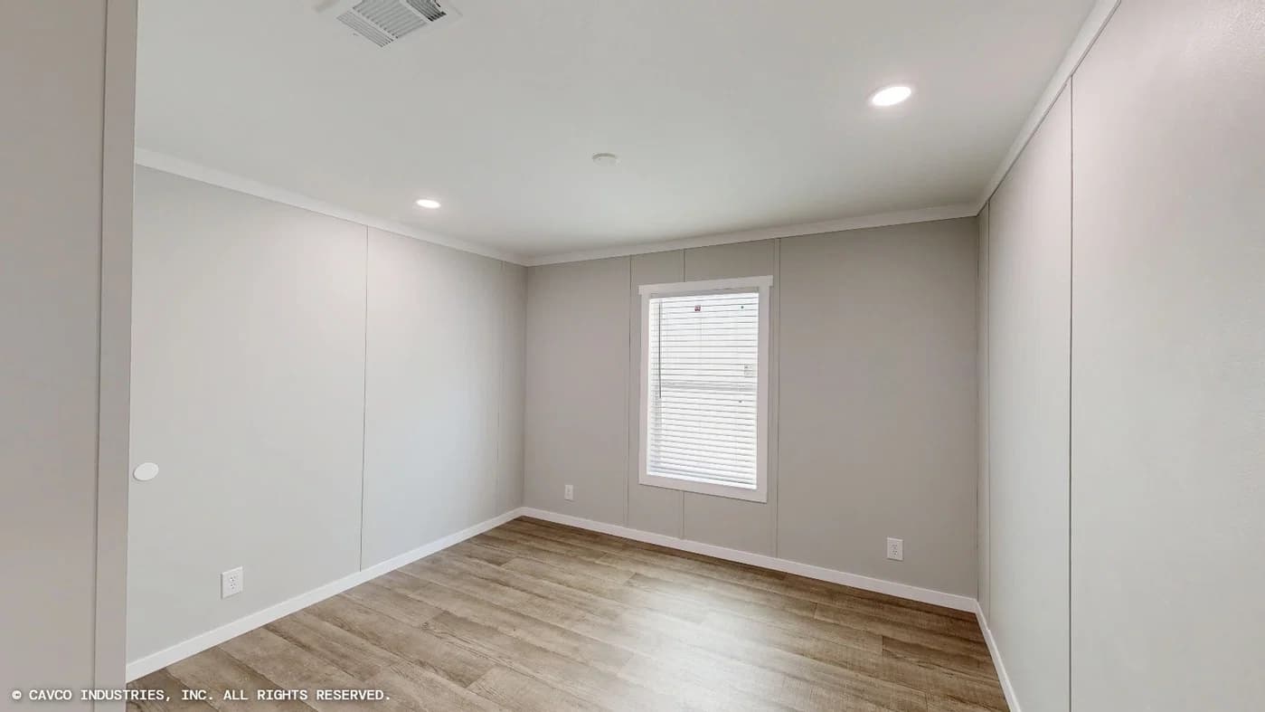 Outlook bedroom home features