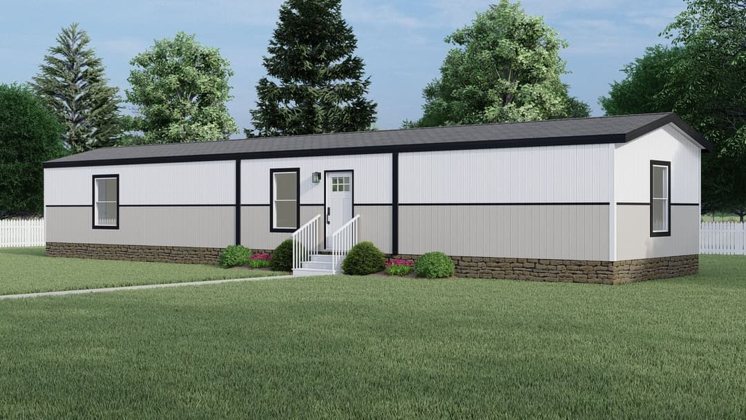 Clark elevation, exterior, and hero home features