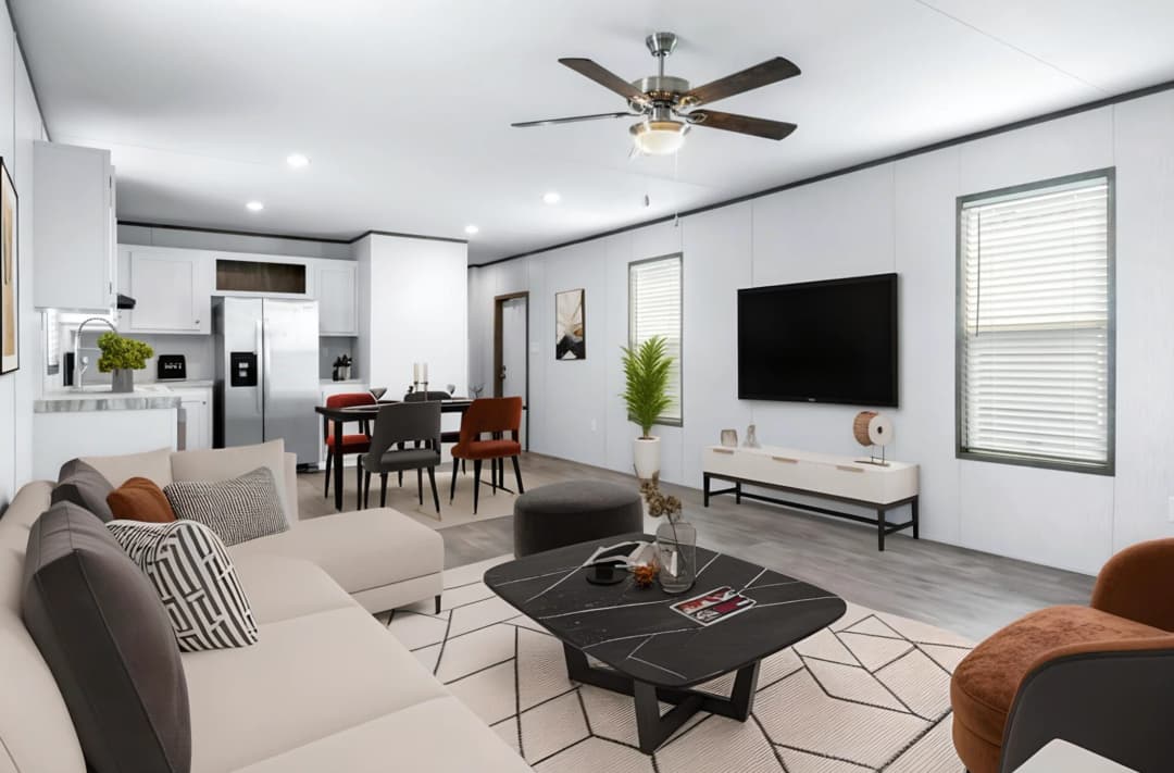 Tropic hero and interior home features