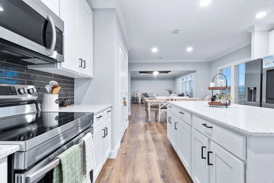 The olympus kitchen home features