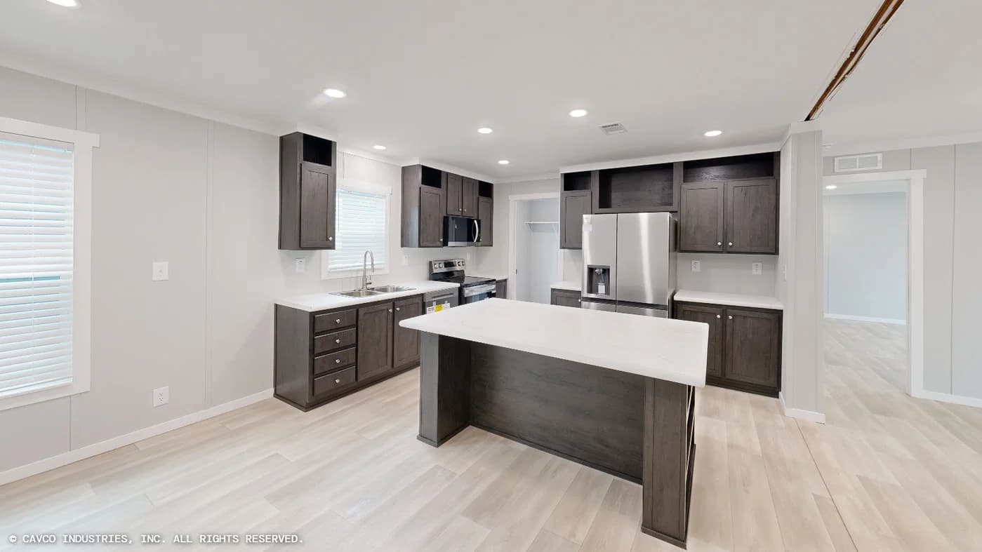 Timberline kitchen and hero home features