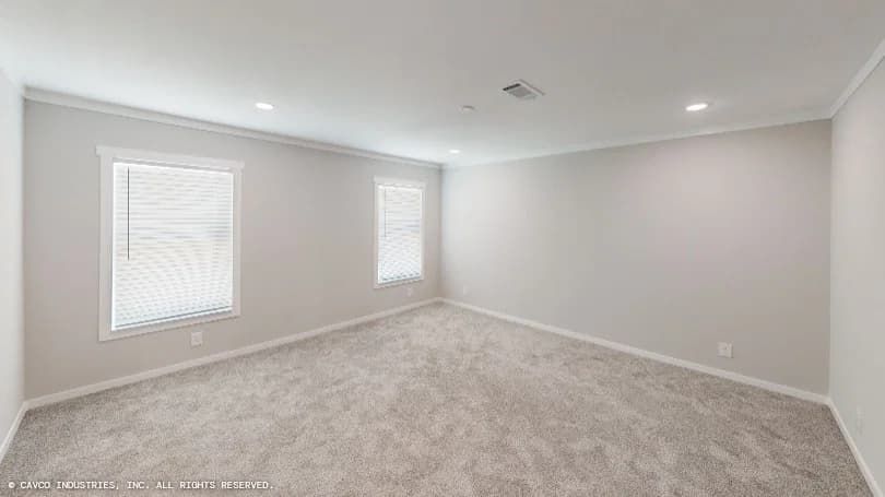 Olympus bedroom home features