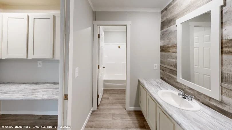 Olympus bathroom home features