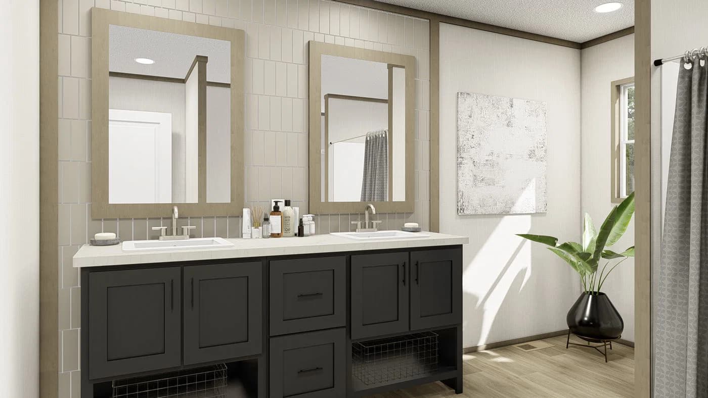 Snowcap bathroom home features