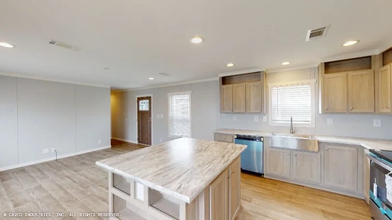 Ridgeline kitchen home features