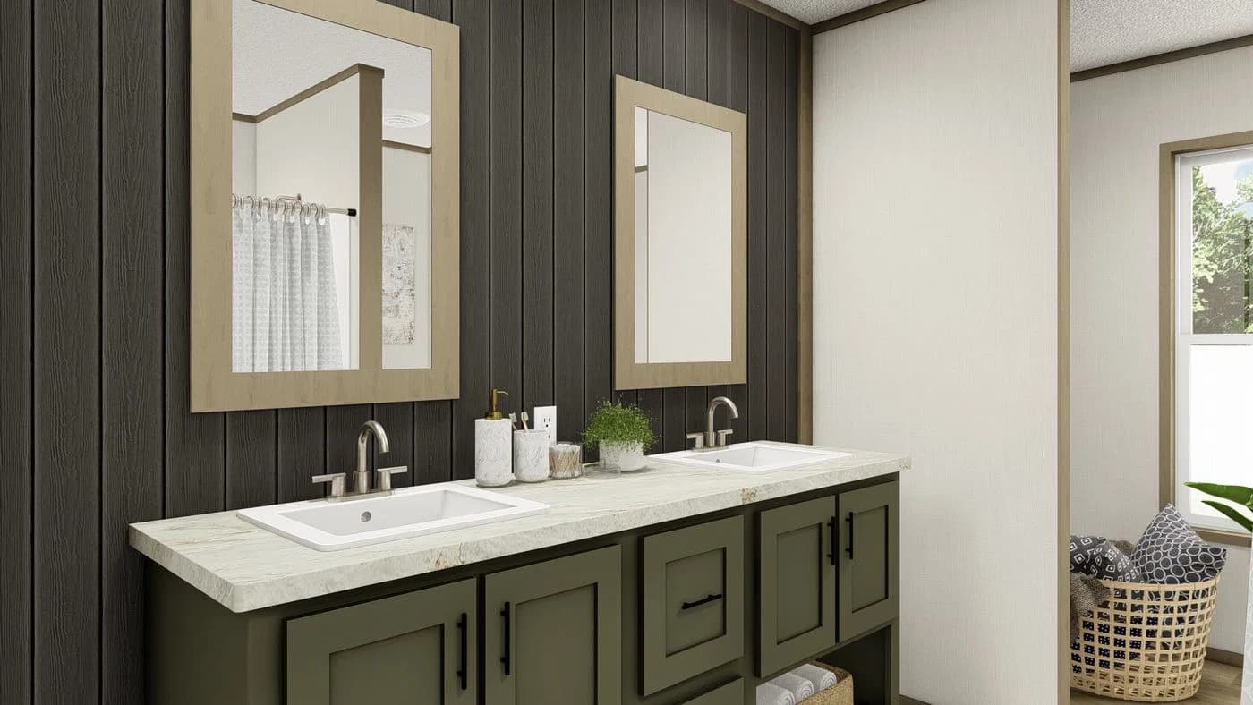 Expedition bathroom home features