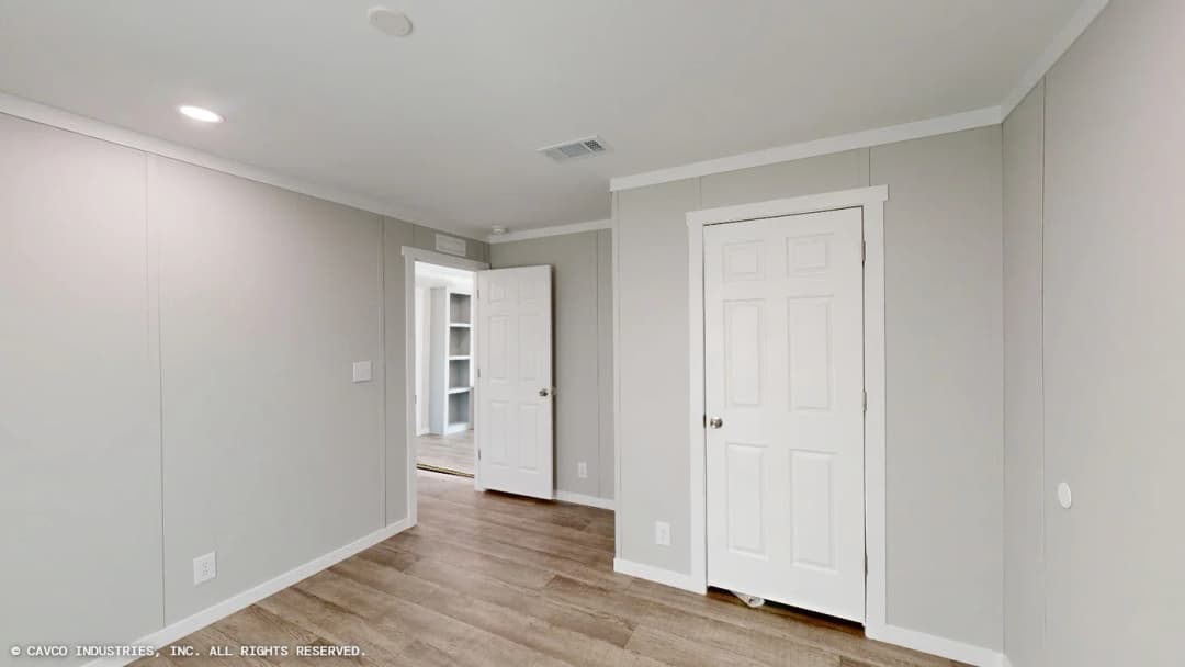 Outlook bedroom home features