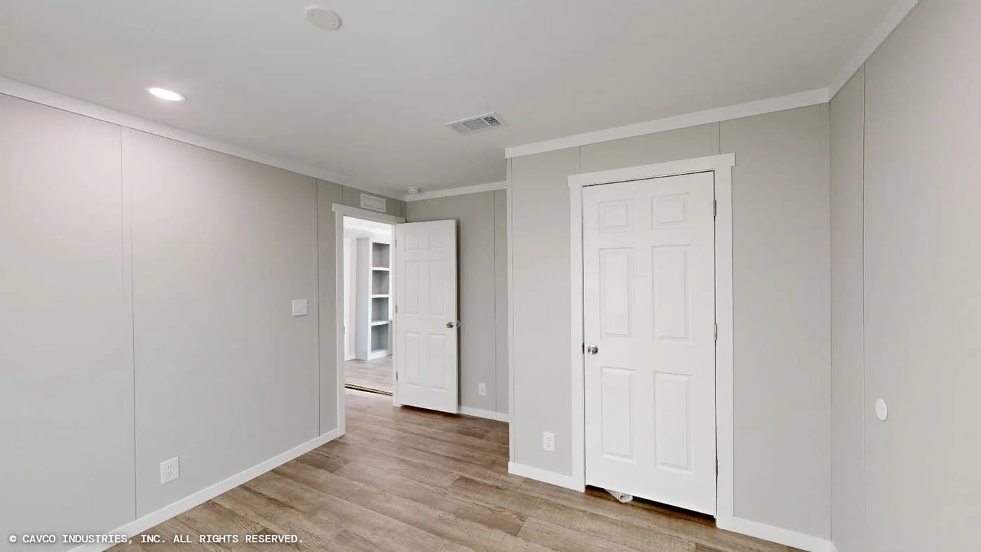 Outlook bedroom home features