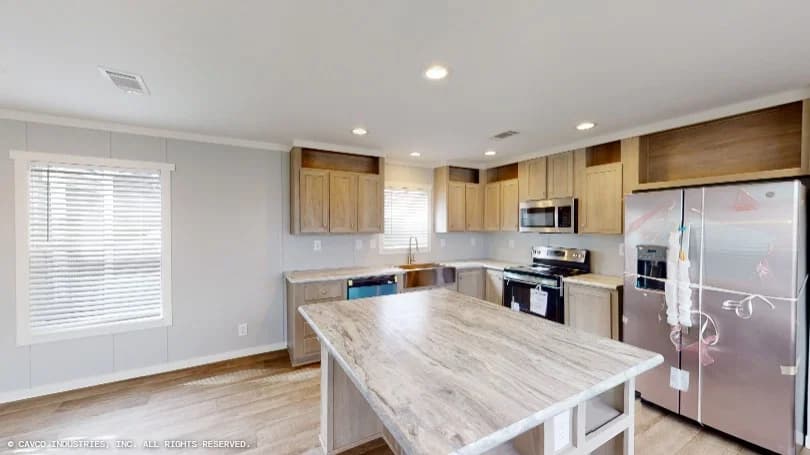Ridgeline kitchen and hero home features