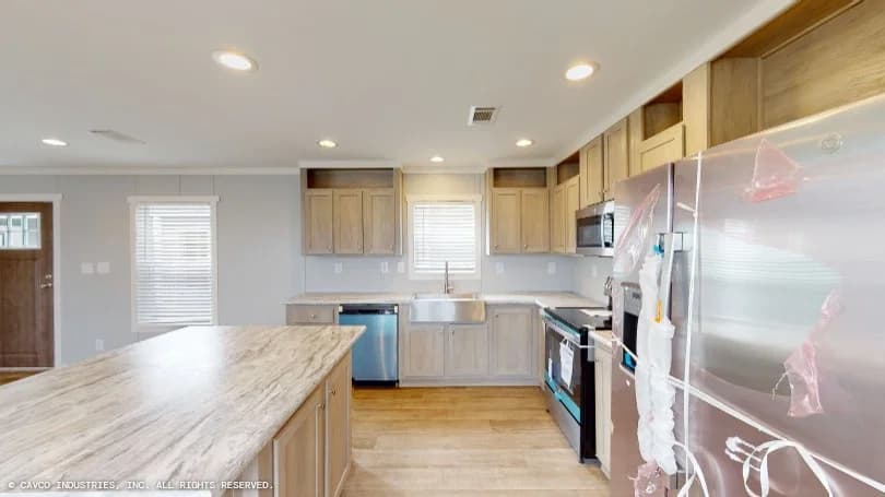 Ridgeline kitchen home features
