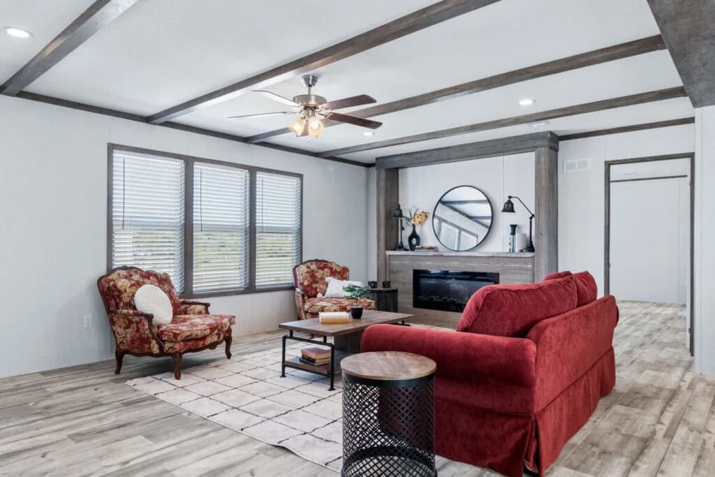 Hogan interior home features