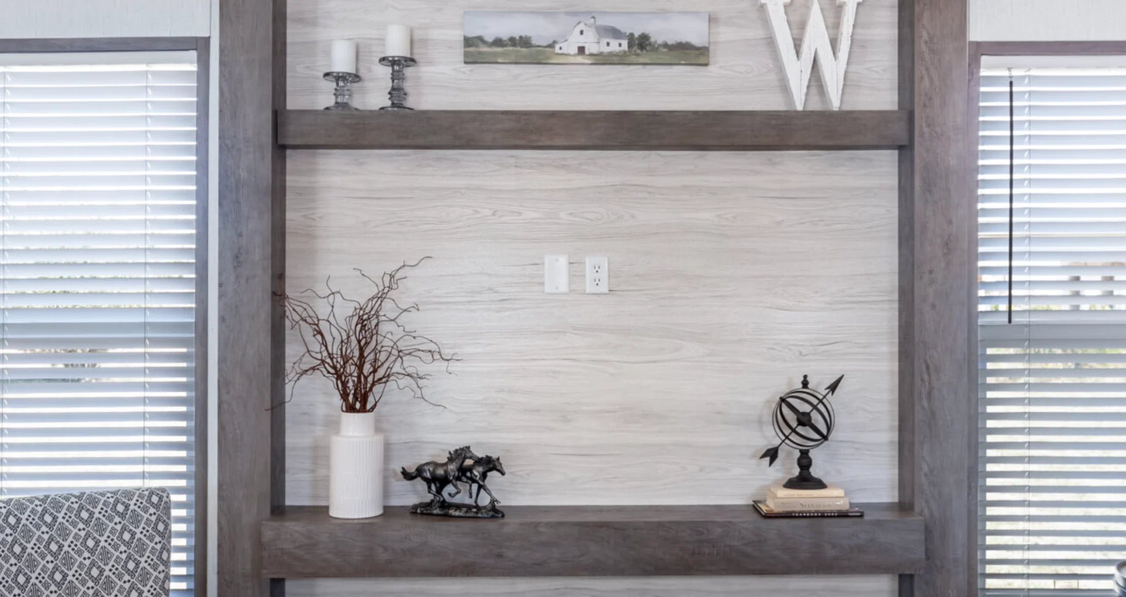 Titanium interior home features