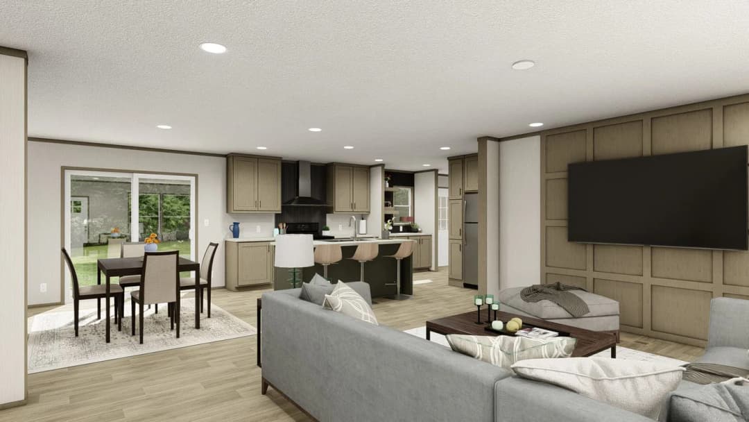 Snowcap interior home features
