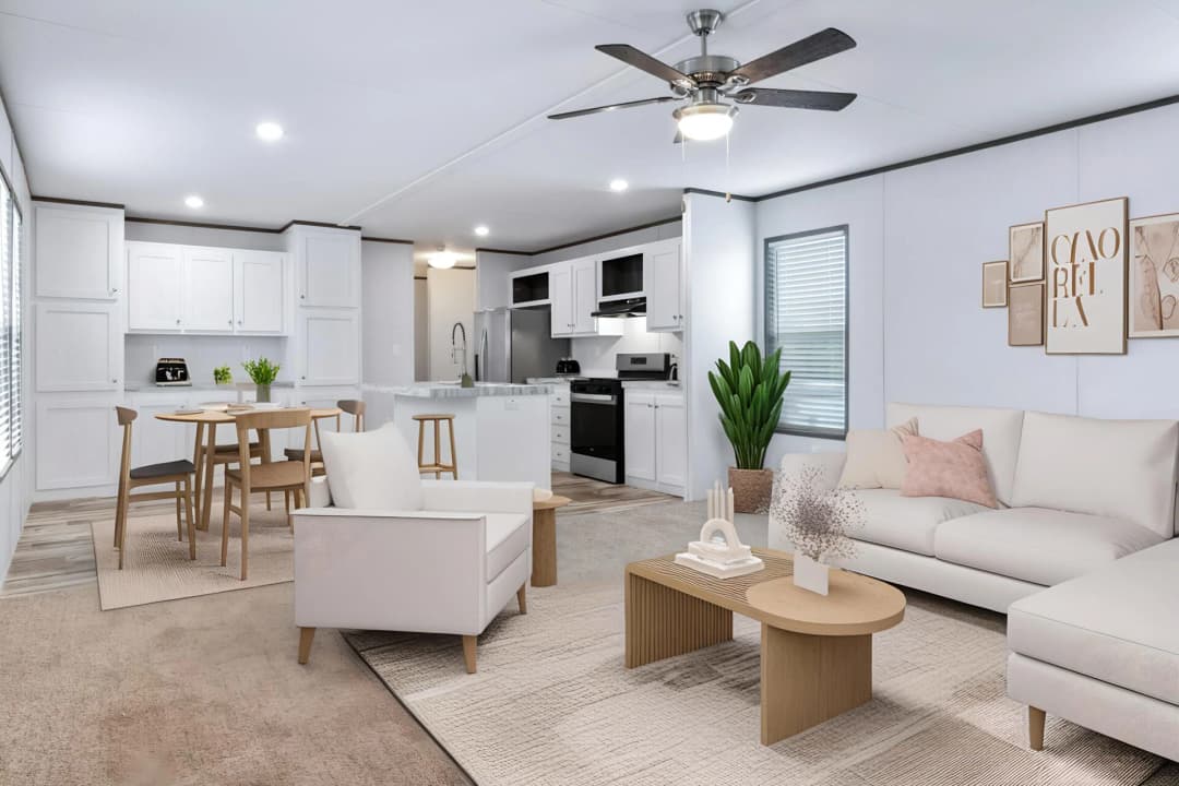The cuatro interior home features