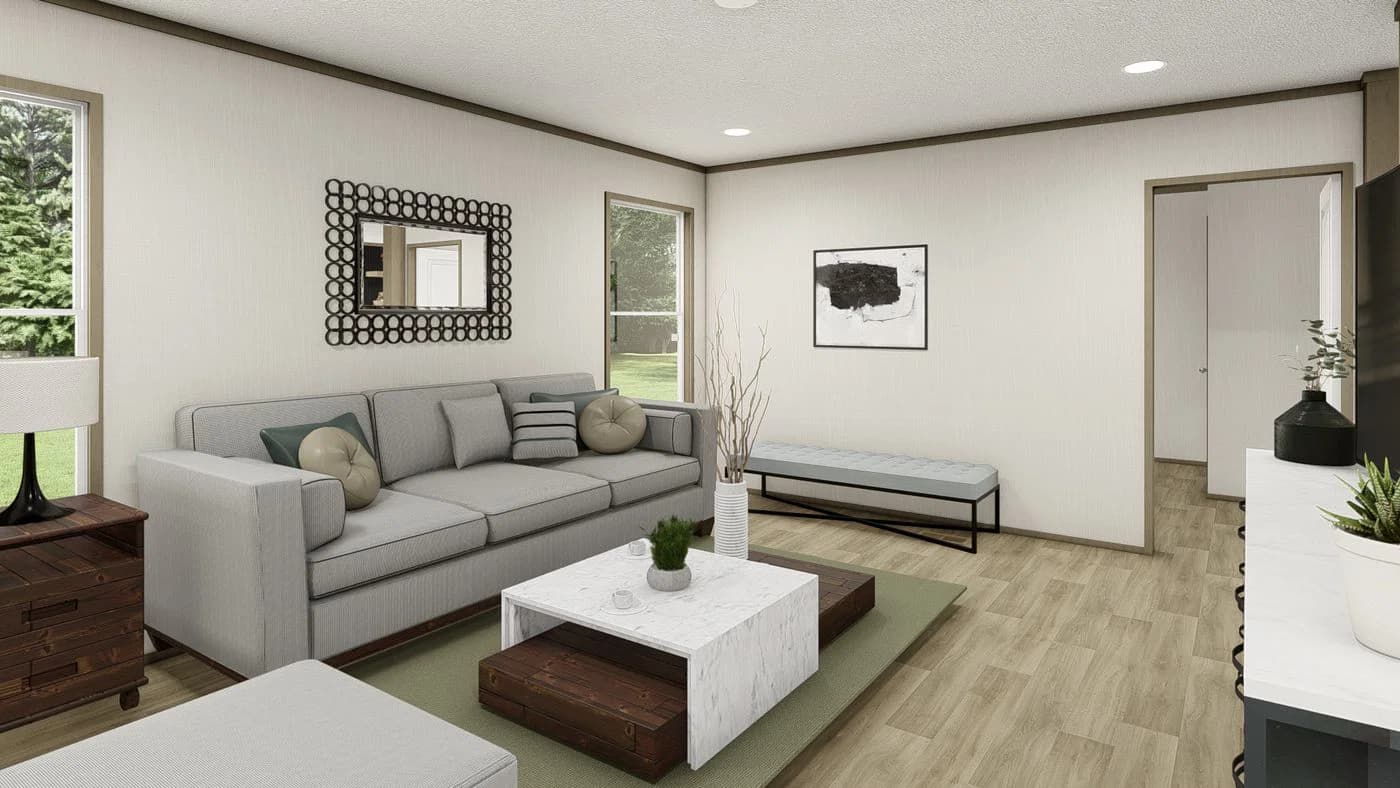 Snowcap interior home features