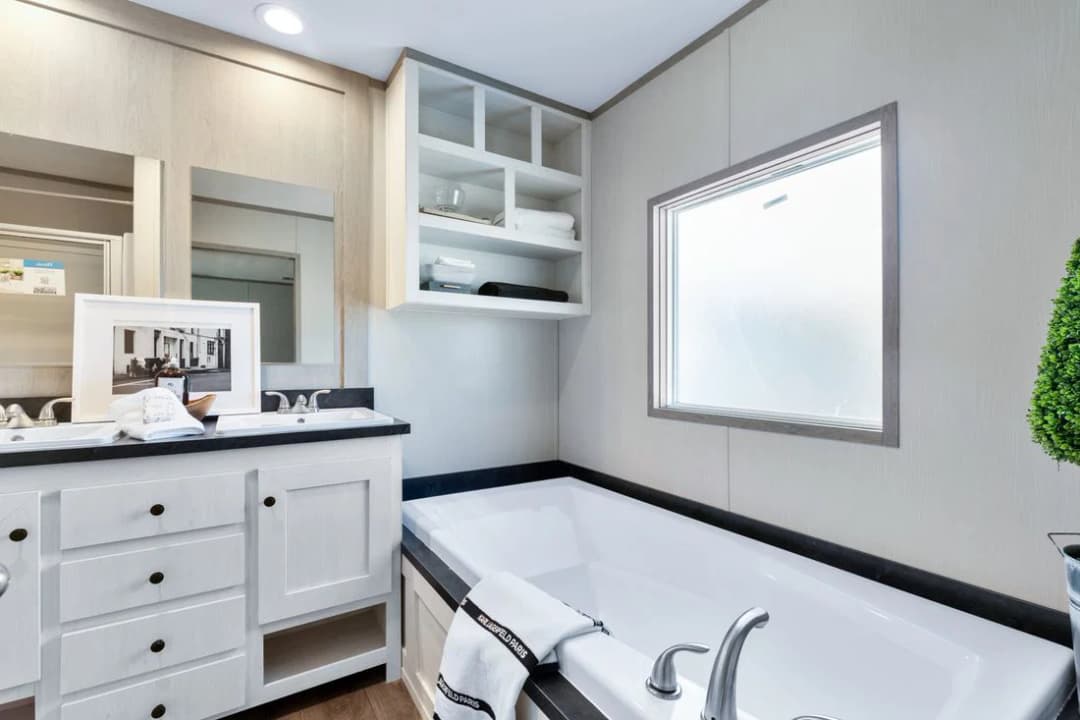 Porch living series 16682a bathroom home features