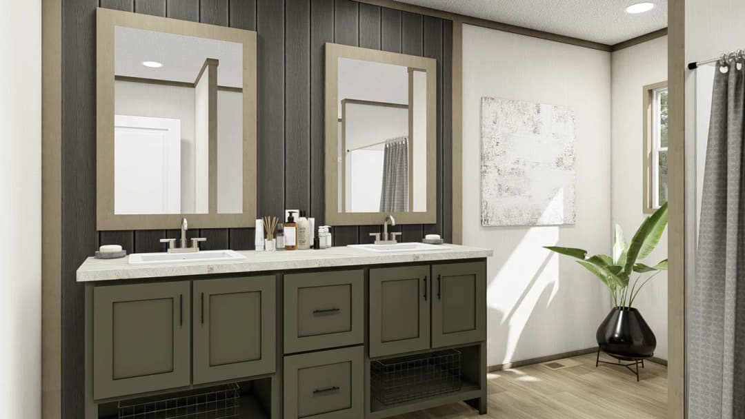 Snowcap bathroom home features