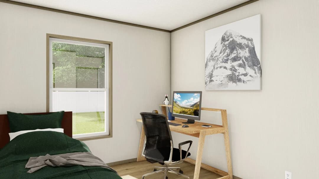 Explorer bedroom home features