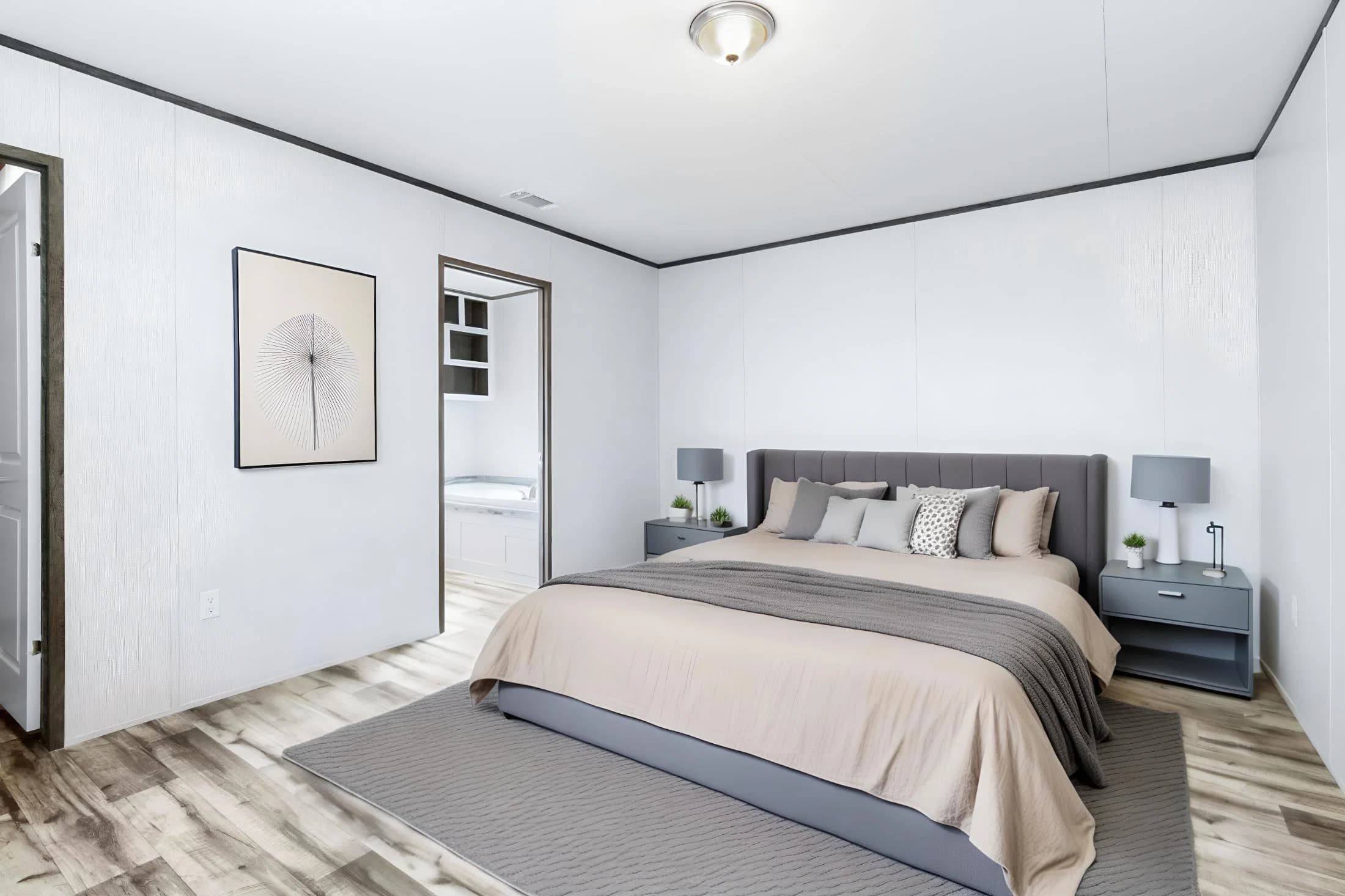 Cypress bedroom home features