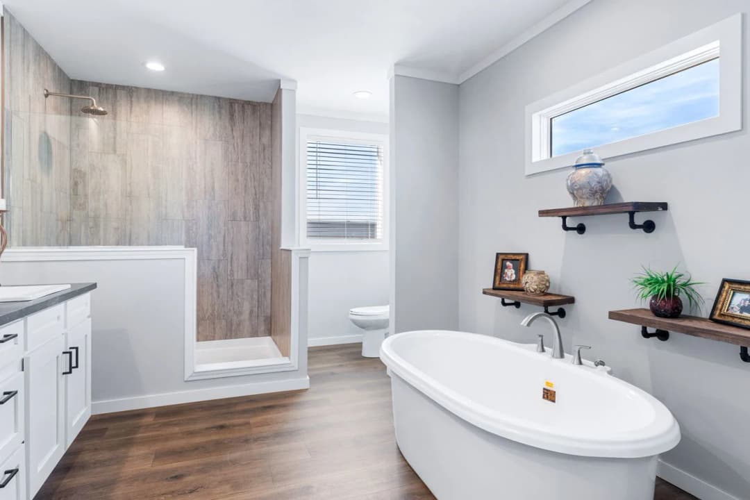 The fuji bathroom home features