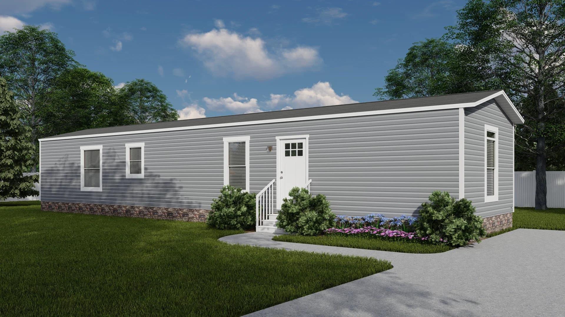 Select 16602s hero, elevation, and exterior home features