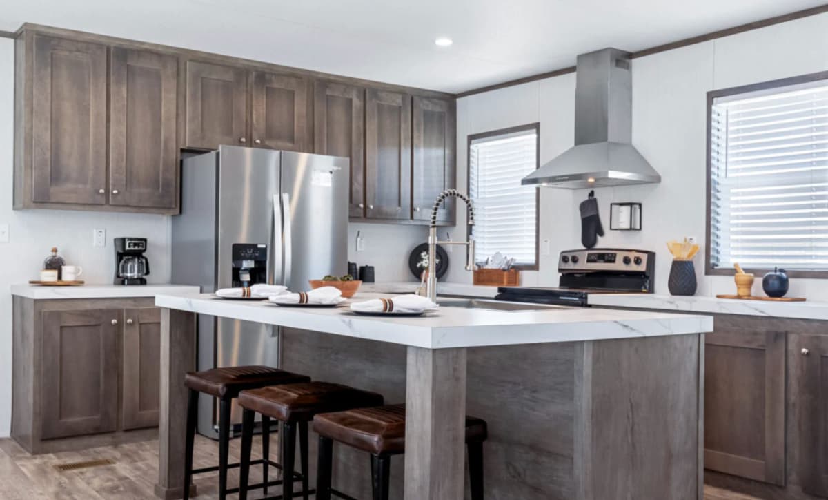 Titanium hero and kitchen home features
