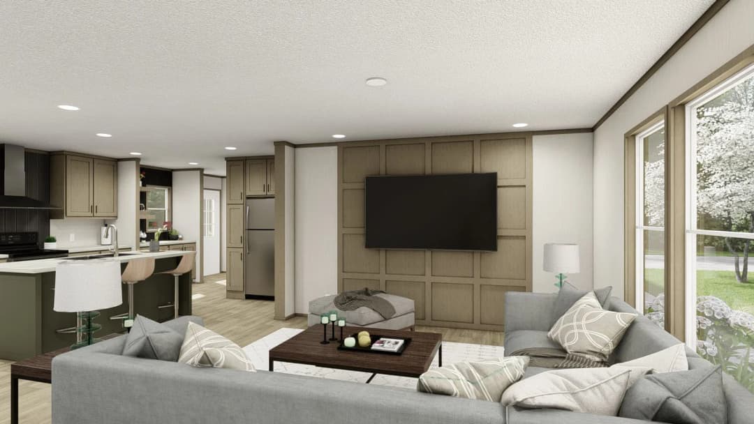 Snowcap interior home features