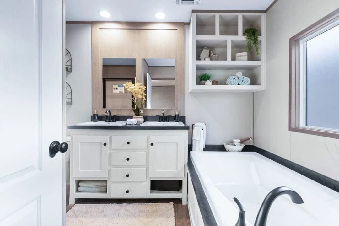 Anniversary 16763a bathroom home features