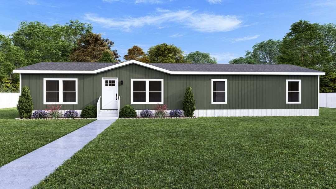 Crockett hero, exterior, and elevation home features