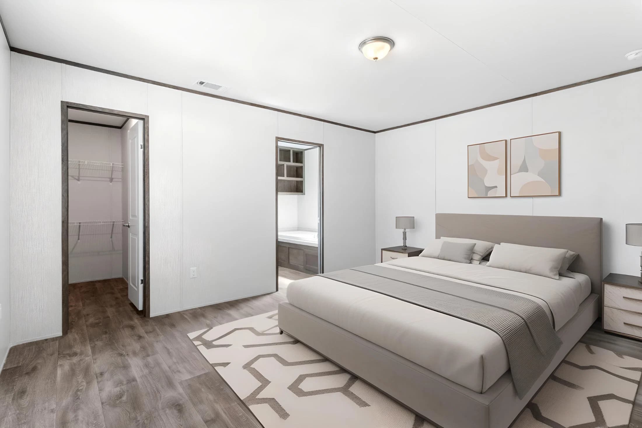 Pinehurst bedroom home features