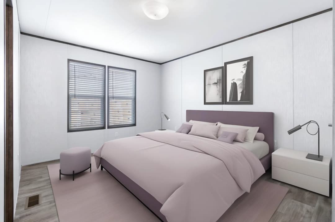 Tropic bedroom home features