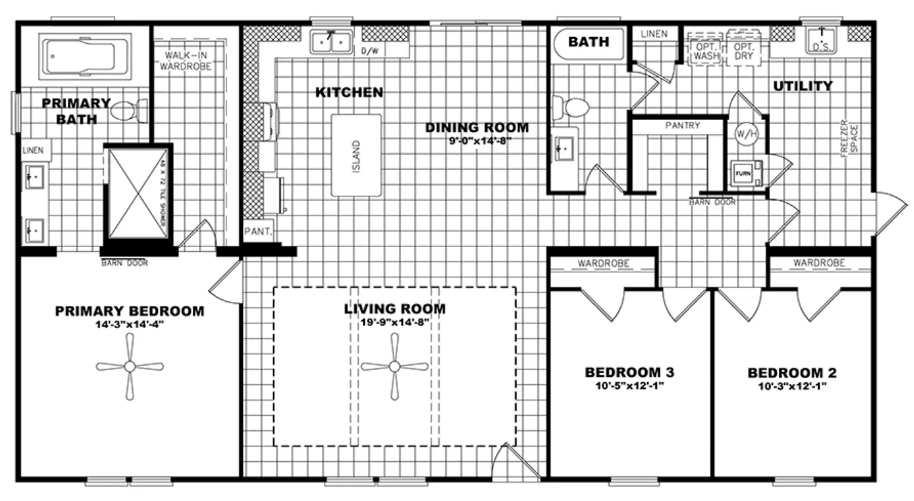 El capitan floor plan home features