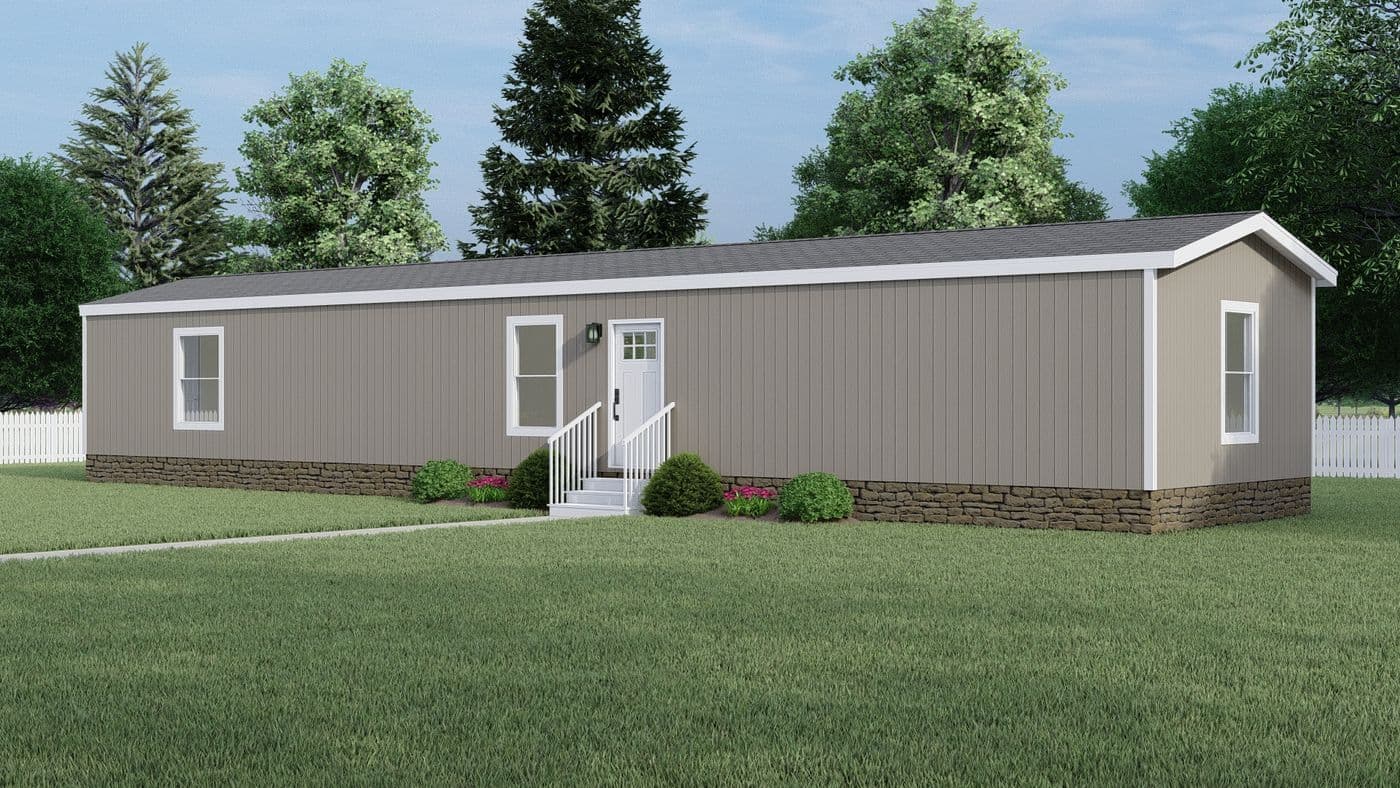 Clark elevation and exterior home features