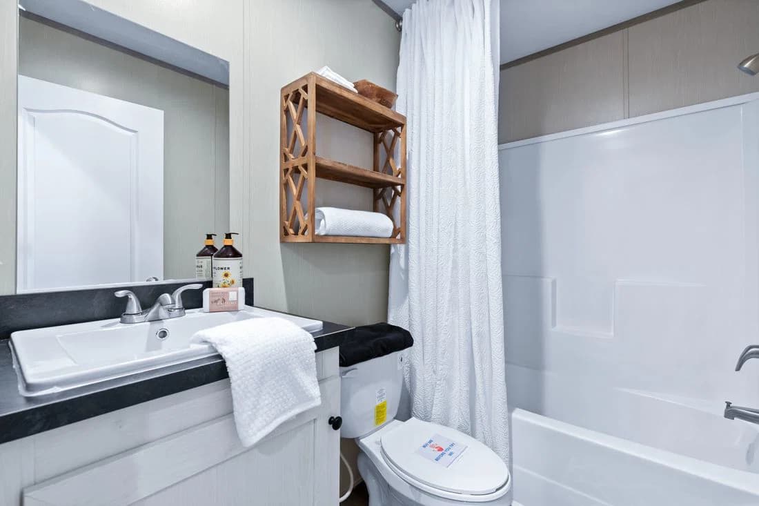 Porch living series 16682a bathroom home features