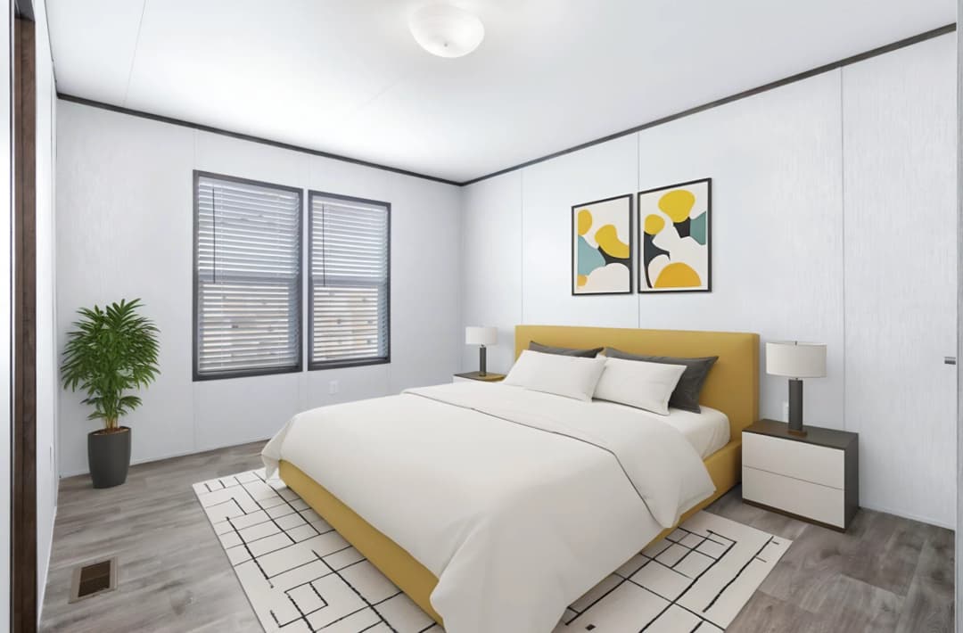 Tropic bedroom home features