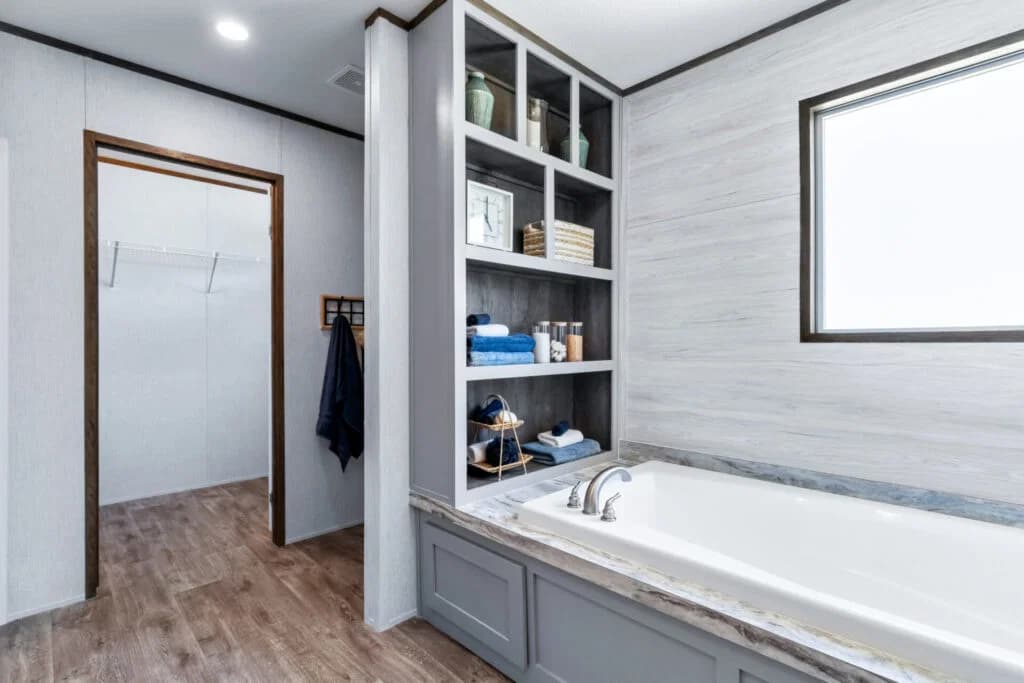 Player bathroom home features